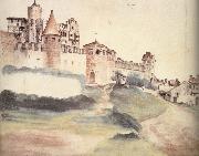 Albrecht Durer The Castle at Trent oil on canvas